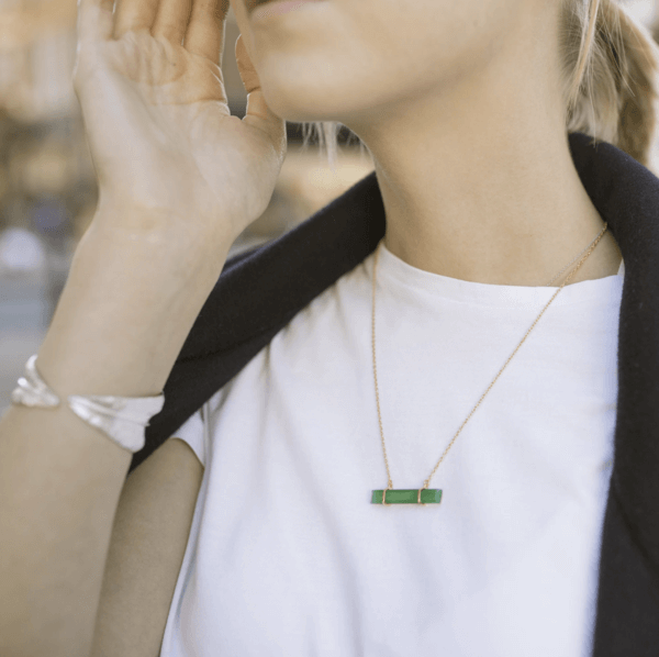 Contemporary minimalistic necklaces