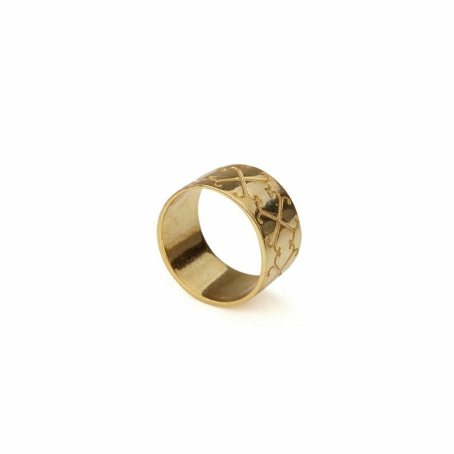 Ring - LOGO RING  18ct Gold Vermeil