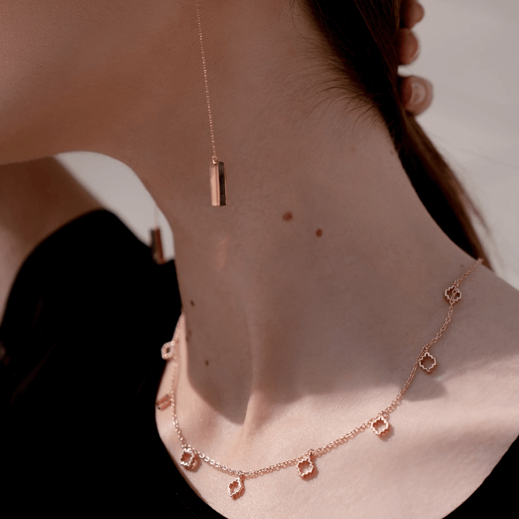 Baori-Choker-Rose-Gold-Vermeil-Jewel Tree London